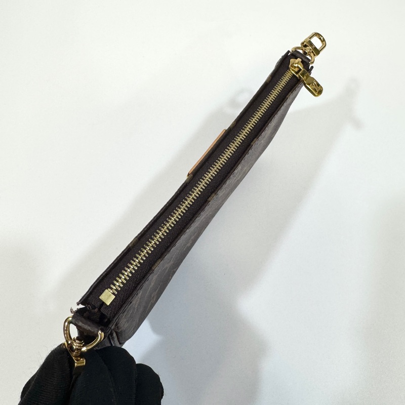 LV原花綠背帶五合一麻將包M44813-25