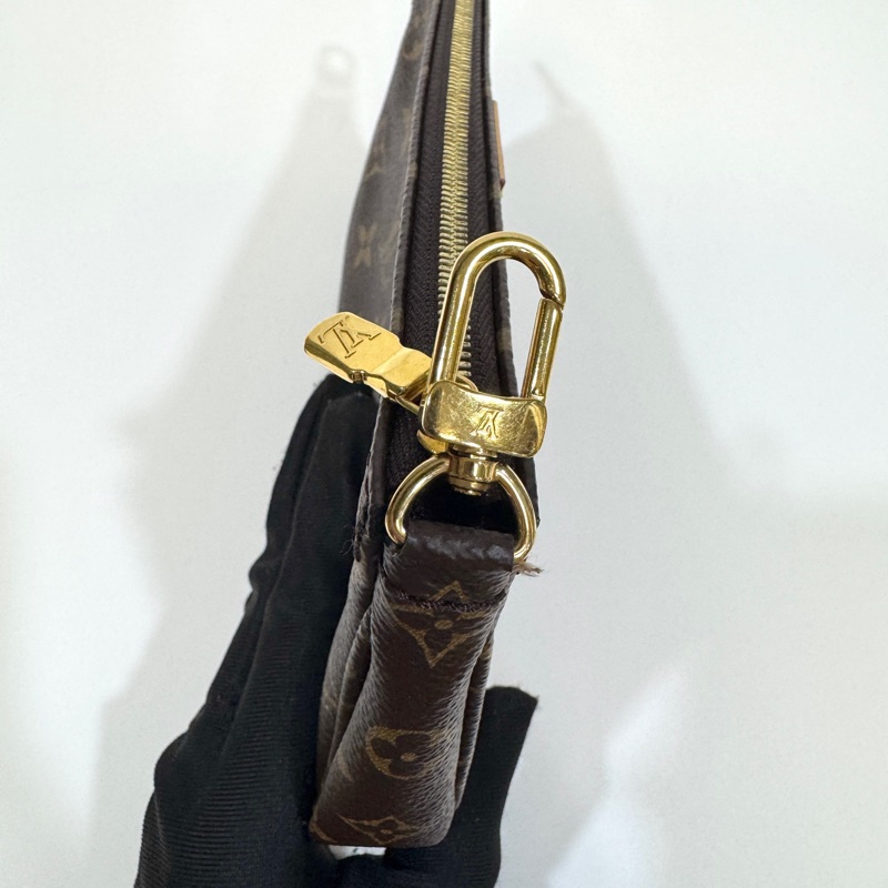 LV原花綠背帶五合一麻將包M44813-27