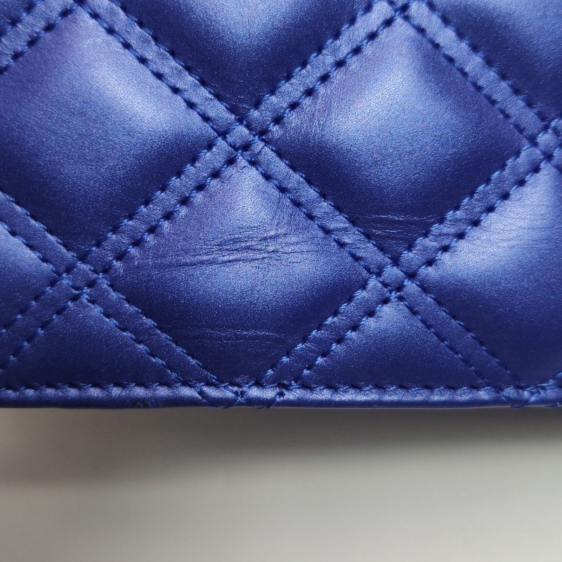 Chanel 牛皮 純色 絎縫 雙C 標識 單肩包-19