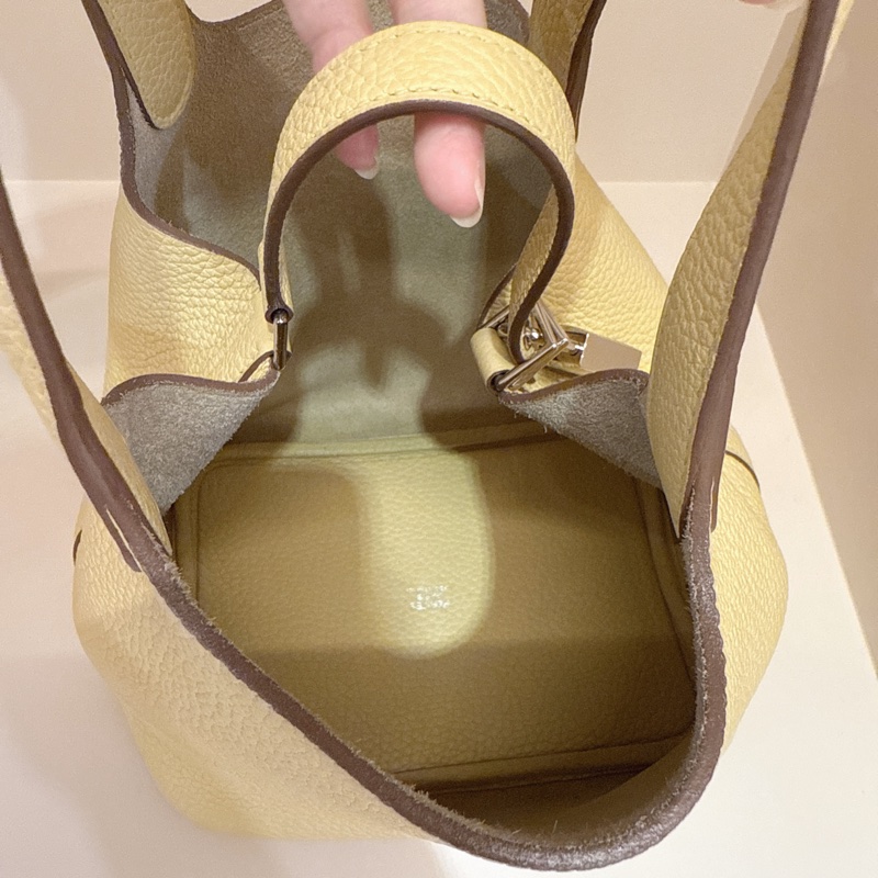 Hermes 菜籃子18 🐤絕版小雞黃-5