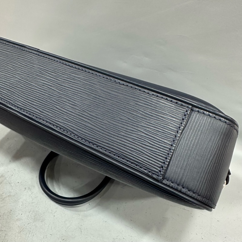 LV M54405 藍色水波紋EPI手提斜背公事包-14