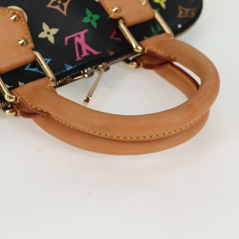 【日本直送】路易威登 Monogram 多色 Alma 手提包 黑色 M92646 LV 正品 yk19114A-6