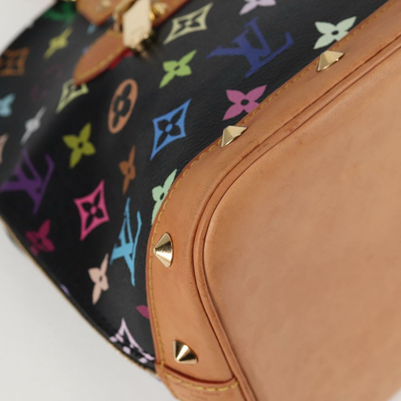 【日本直送】路易威登 Monogram 多色 Alma 手提包 黑色 M92646 LV 正品 yk19114A-13