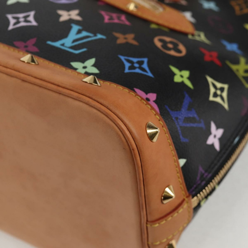 【日本直送】路易威登 Monogram 多色 Alma 手提包 黑色 M92646 LV 正品 yk19114A-14