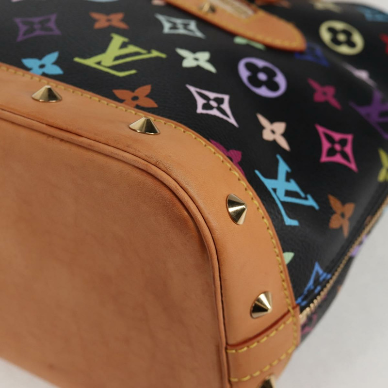 【日本直送】路易威登 Monogram 多色 Alma 手提包 黑色 M92646 LV 正品 yk19113A-8