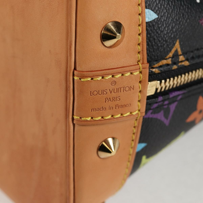 【日本直送】路易威登 Monogram 多色 Alma 手提包 黑色 M92646 LV 正品 yk19113A-16