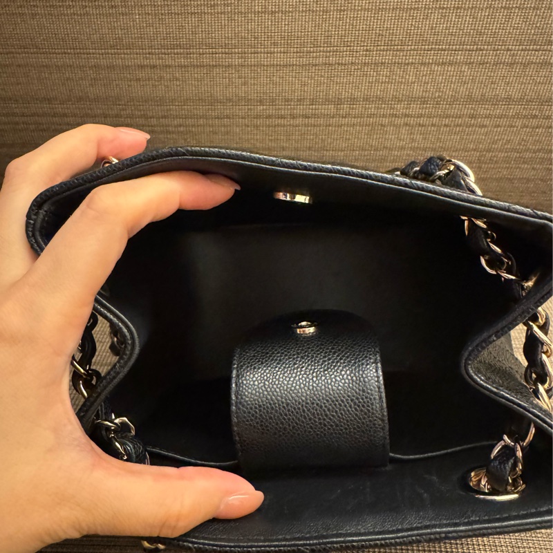 CHANEL mini tote 兩用 芯片款-2
