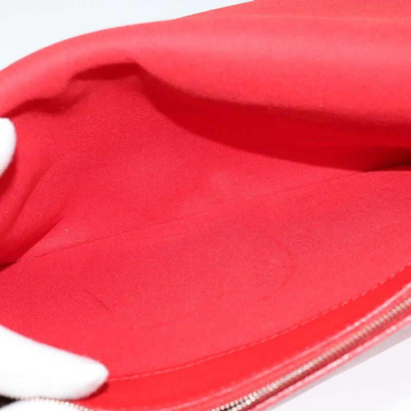 【日本直送】路易威登 Parnasea Esan Ciel 背包，紅色皮革，貨號 M94448，LV 正品，編號 139078-21