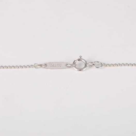 18K白金 鑽石 pt950 太陽花 小號 3.2cm 鑰匙項鍊-2