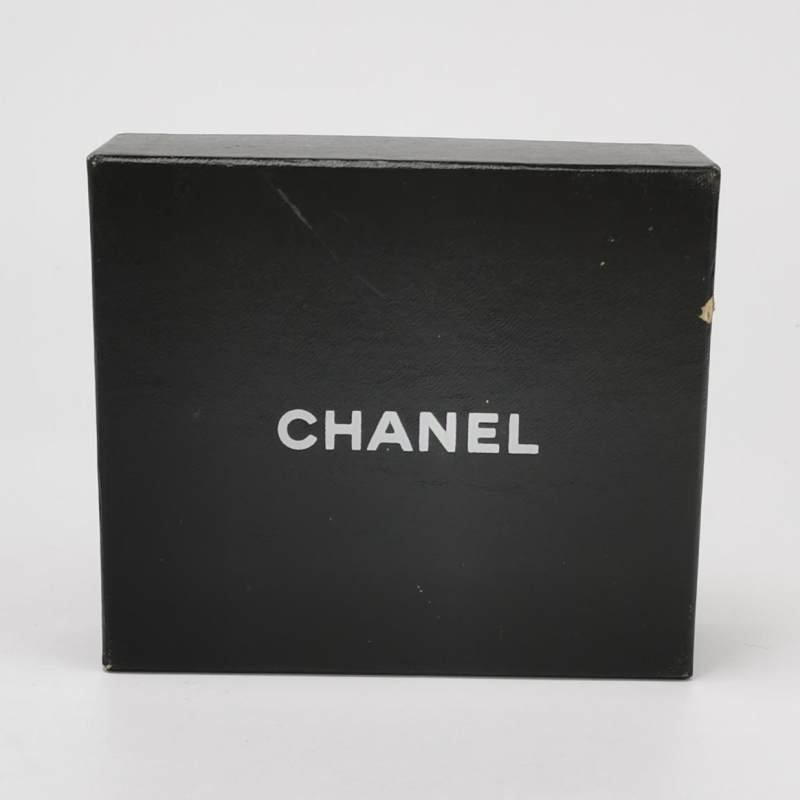 Chanel 羊皮 純色 菱格 絎縫 雙C Logo 卡包-7