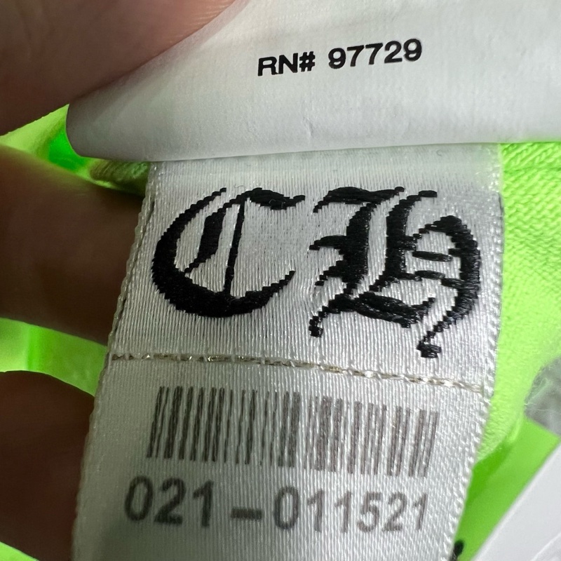 Chrome Hearts 克羅心 螢光綠 火焰 長袖-5