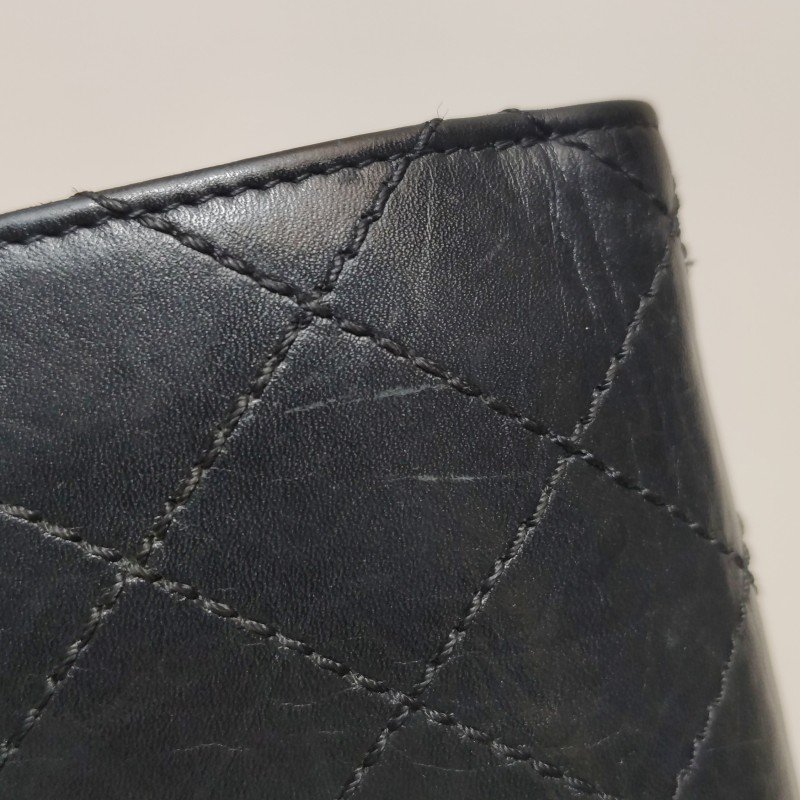 Chanel 2.55 Bag 牛皮 菱格 絎縫 長方形旋扣 錢包-16