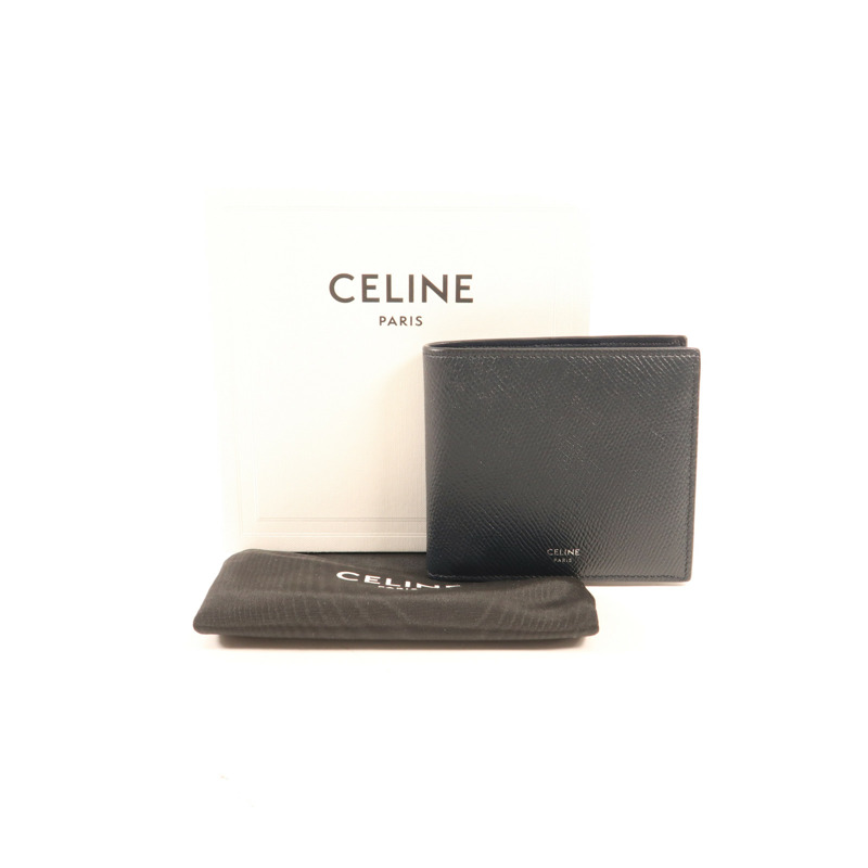 CELINE 牛皮皮革Bi-Fold Wallet錢包-9