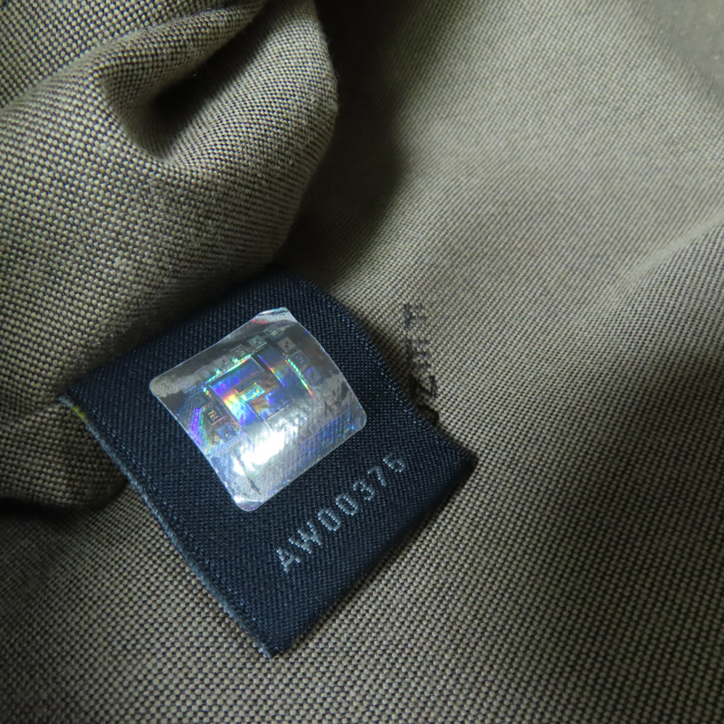 FENDI 帆布Tote Bag金扣肩背袋-9