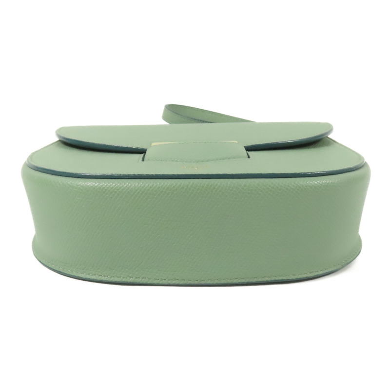 CELINE 牛皮皮革Trotteur金扣肩背袋-3