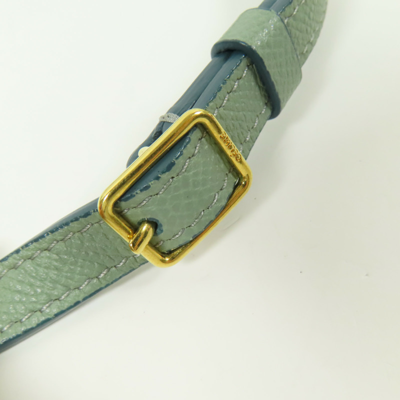 CELINE 牛皮皮革Trotteur金扣肩背袋-6