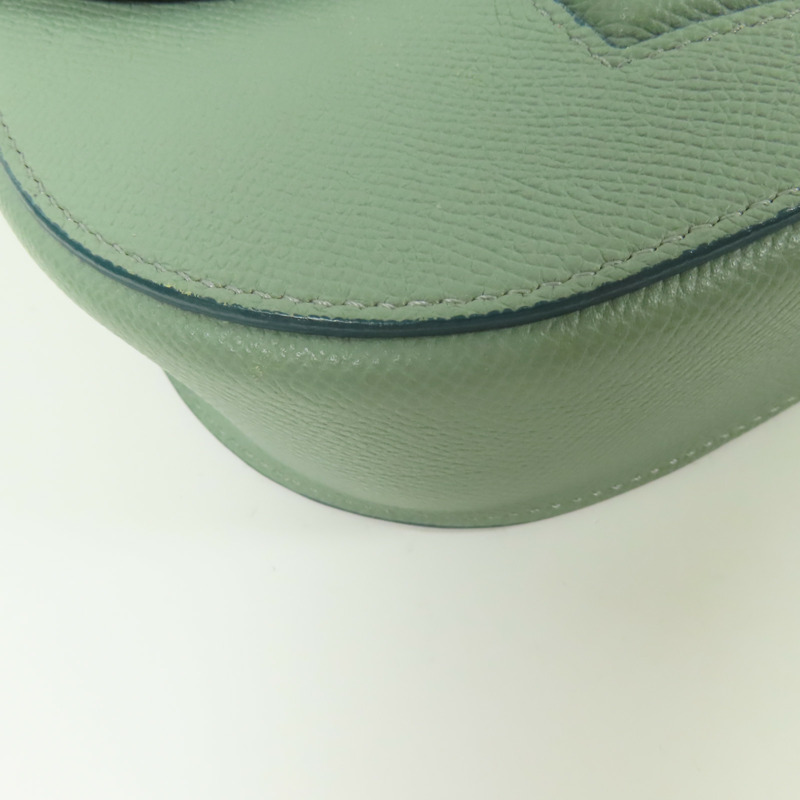 CELINE 牛皮皮革Trotteur金扣肩背袋-9