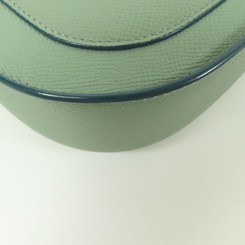 CELINE 牛皮皮革Trotteur金扣肩背袋-11