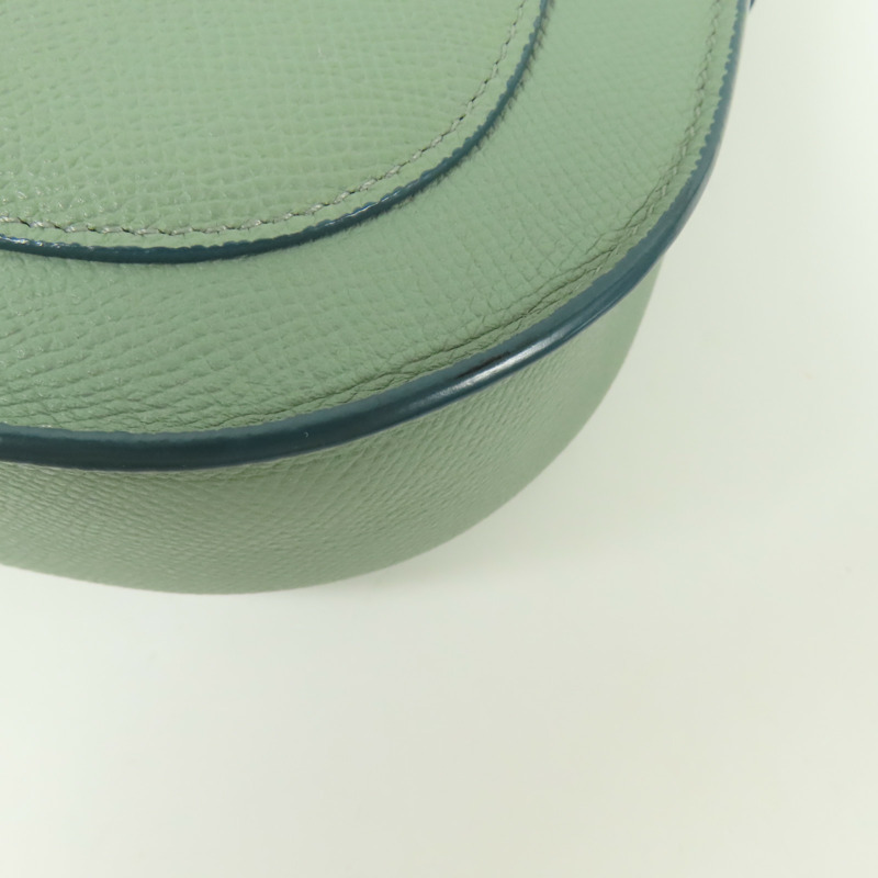 CELINE 牛皮皮革Trotteur金扣肩背袋-12