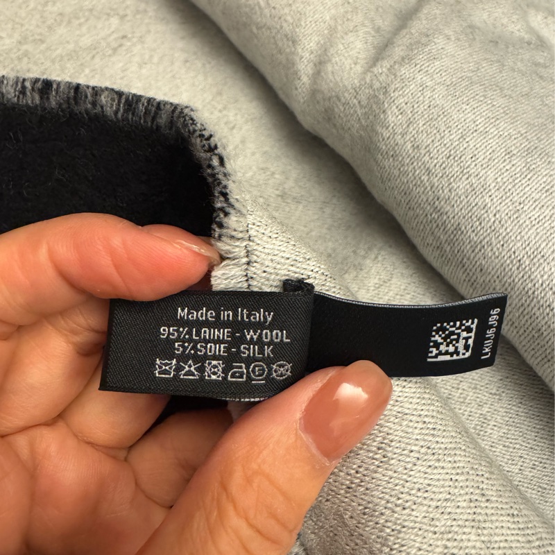 CHANEL 25b 滿logo大披肩-7