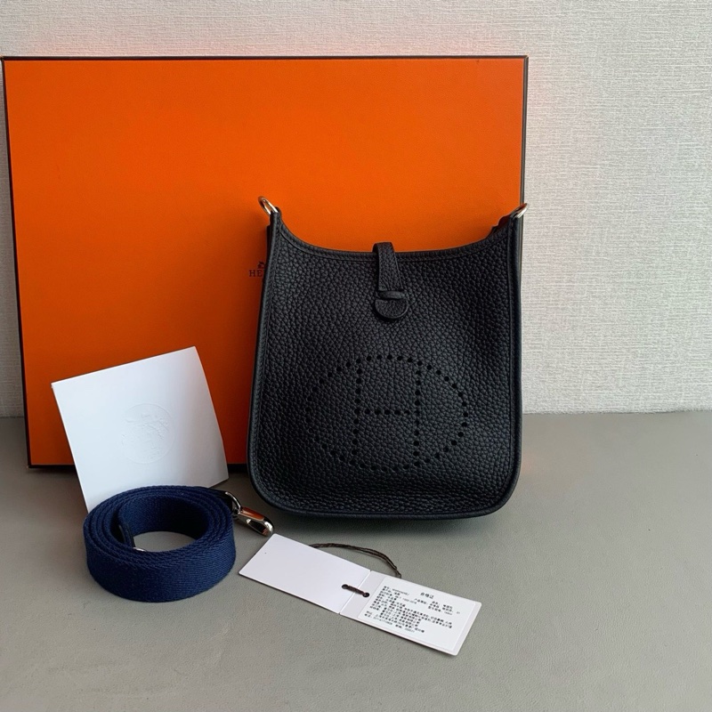 Hermes 愛馬仕 mini evelyne 伊芙琳水兵藍 💙-2