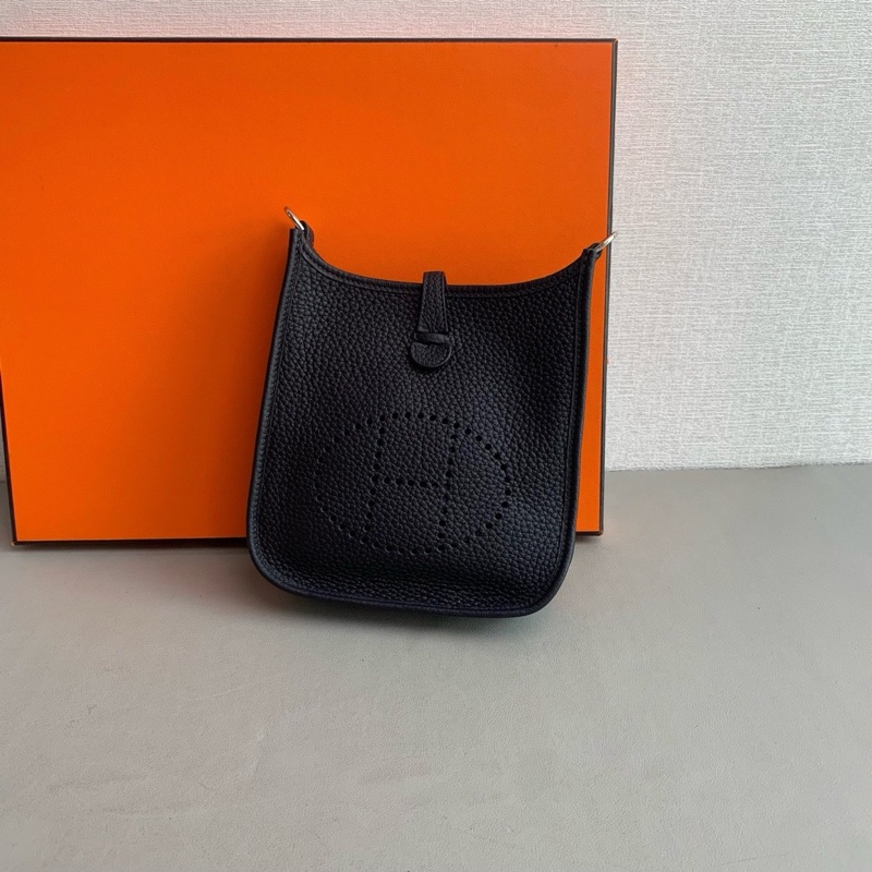 Hermes 愛馬仕 mini evelyne 伊芙琳水兵藍 💙-4
