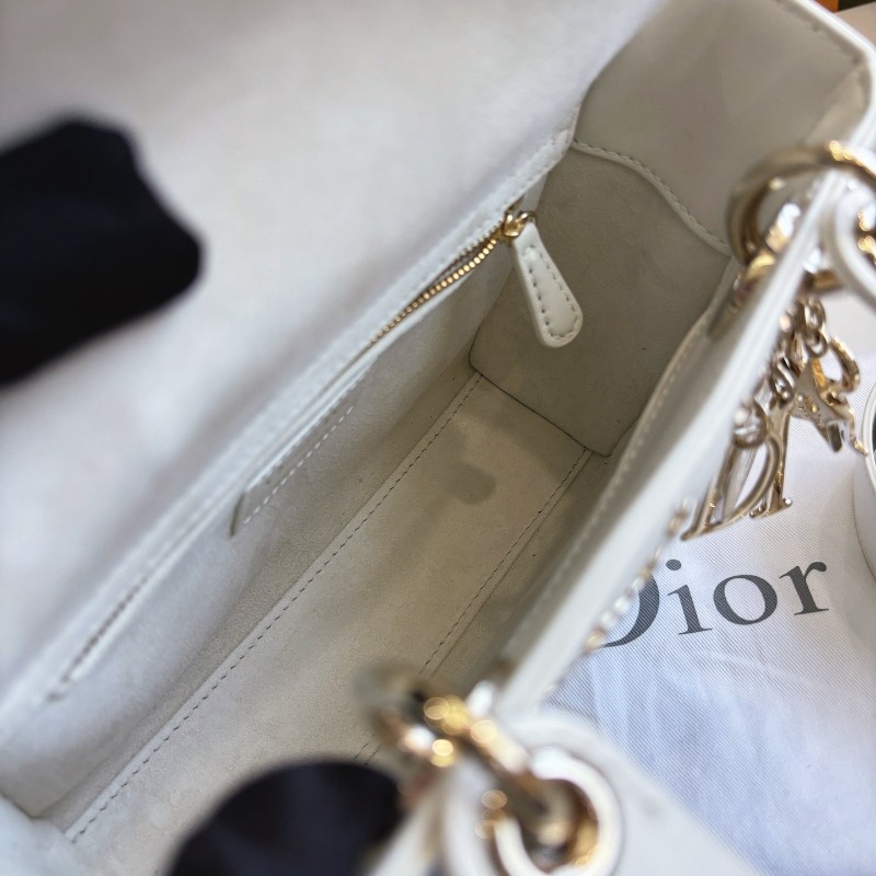 Dior 限量款星星四格戴妃包 手提包肩背包 20×17cm 2022年-8