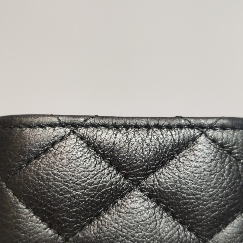 Chanel 2.55 Bag 牛皮 菱格 絎縫 長方形旋扣 零錢包-13