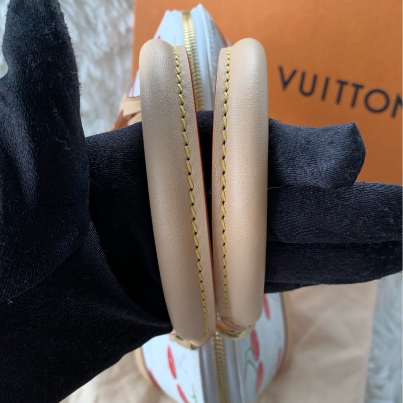 LV alma bb 村上隆櫻桃系列 白色-6