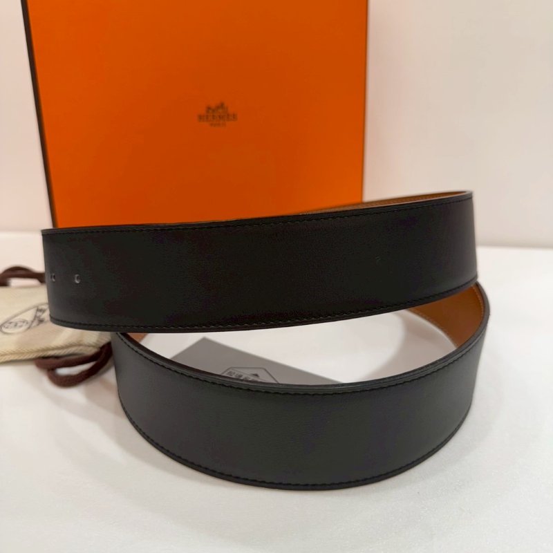 HERMES 雙面 皮帶/腰帶 88成新-3