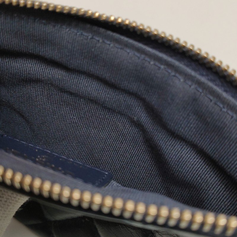 Chanel 2.55 Bag 油蠟皮 純色 菱格紋 矩形旋扣 零錢包-7