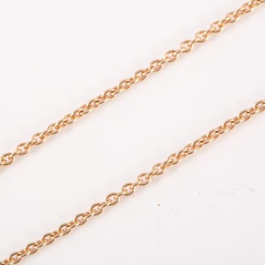 Amulettes Constance 康康 項鍊 滿鑽 新扣 18K玫瑰金/鑽石 項鍊 玫瑰金 18K-4