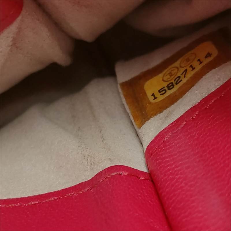 Chanel 羊皮 純色 菱格 絎縫 雙C 標識 卡包-8