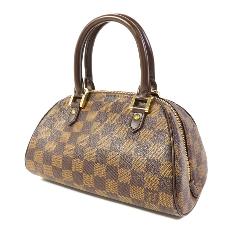 LOUIS VUITTON Damier Rivera Mini金扣手挽袋-2