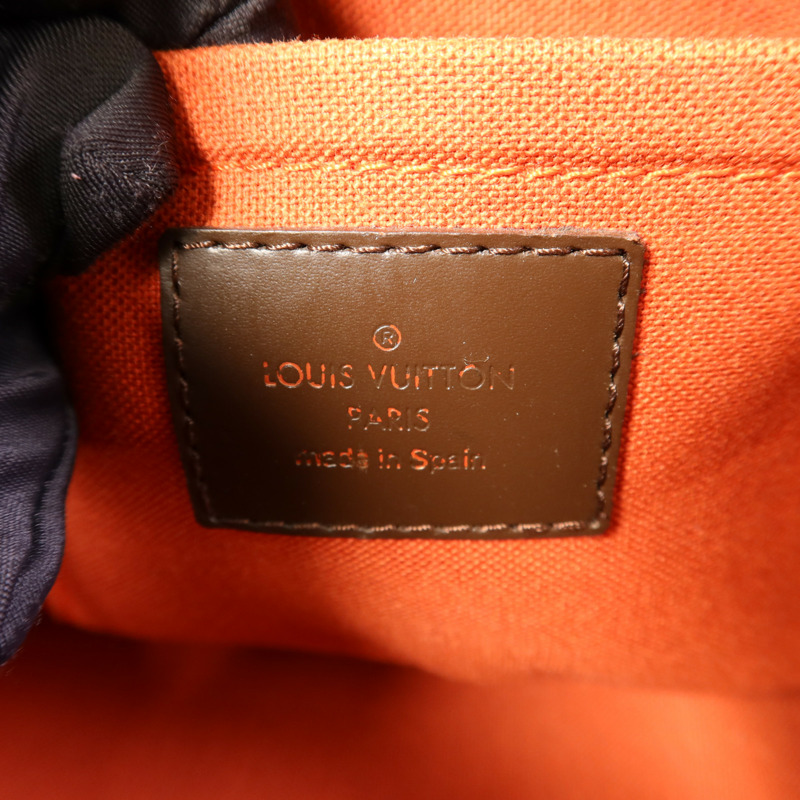 LOUIS VUITTON Damier Rivera Mini金扣手挽袋-6