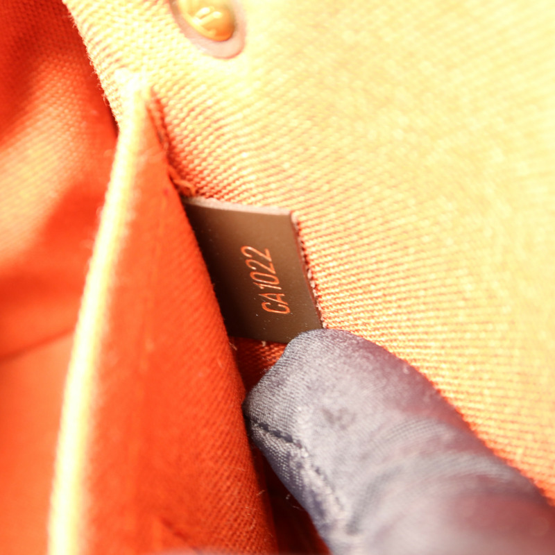 LOUIS VUITTON Damier Rivera Mini金扣手挽袋-7