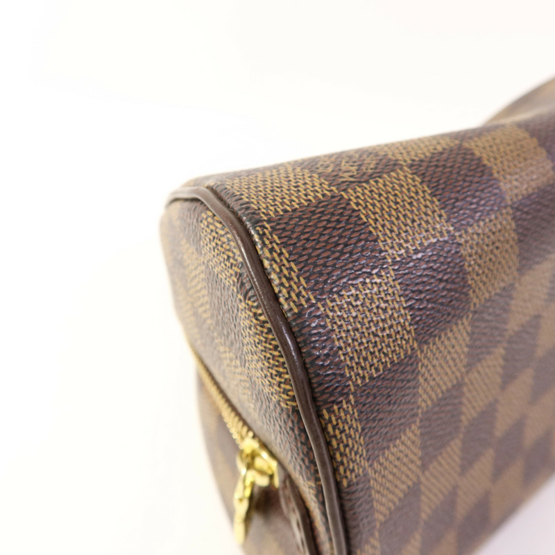LOUIS VUITTON Damier Rivera Mini金扣手挽袋-10