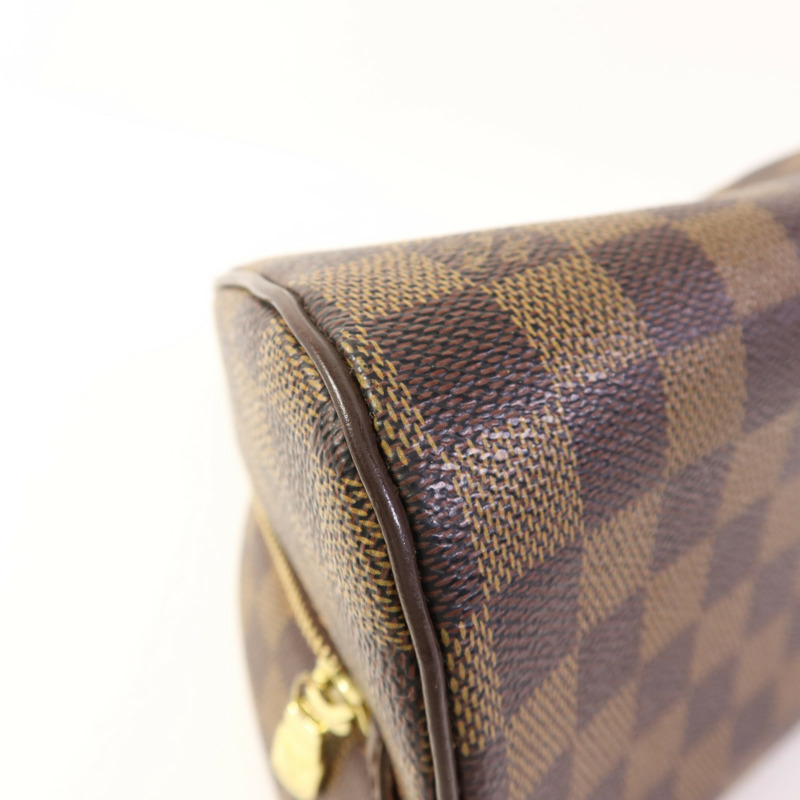 LOUIS VUITTON Damier Rivera Mini金扣手挽袋-12