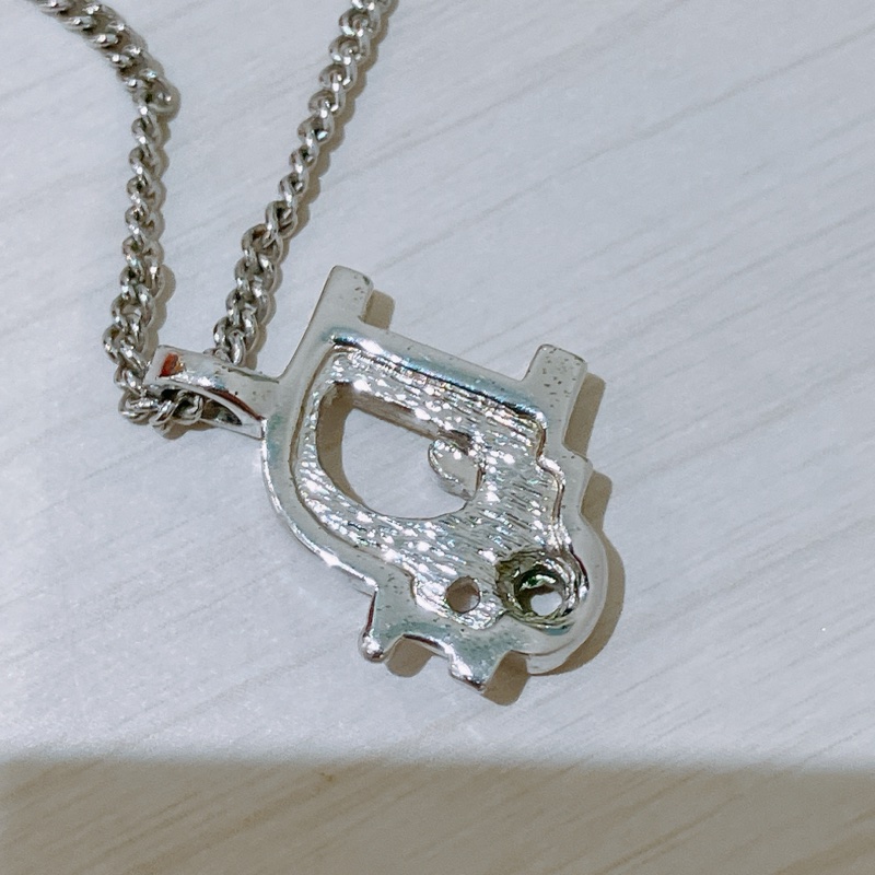 TK1803 CHRISTIAN DIOR 迪奧經典水晶字項鏈CLASSIC CRYSTAL LOGO NECKLACE-2