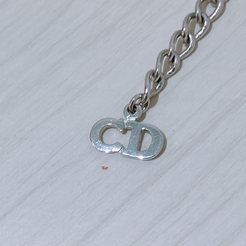TK1803 CHRISTIAN DIOR 迪奧經典水晶字項鏈CLASSIC CRYSTAL LOGO NECKLACE-5