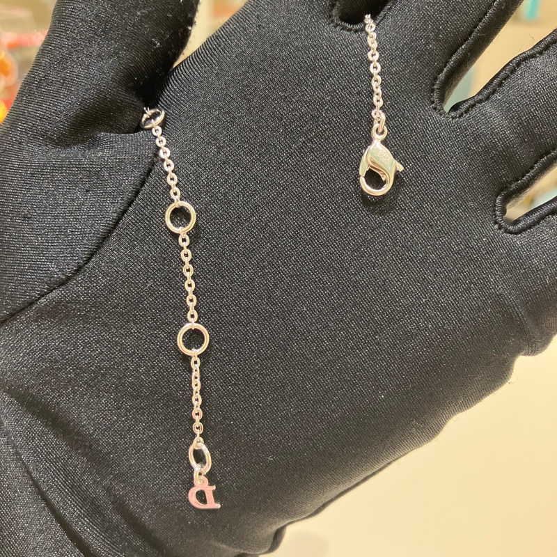 TK1804 CHRISTIAN DIOR 迪奧吊飾經典水晶字項鏈CLASSIC CRYSTAL LOGO SHORT NECKLACE-8