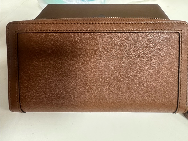 GUCCI竹節金扣拉鍊長夾-4