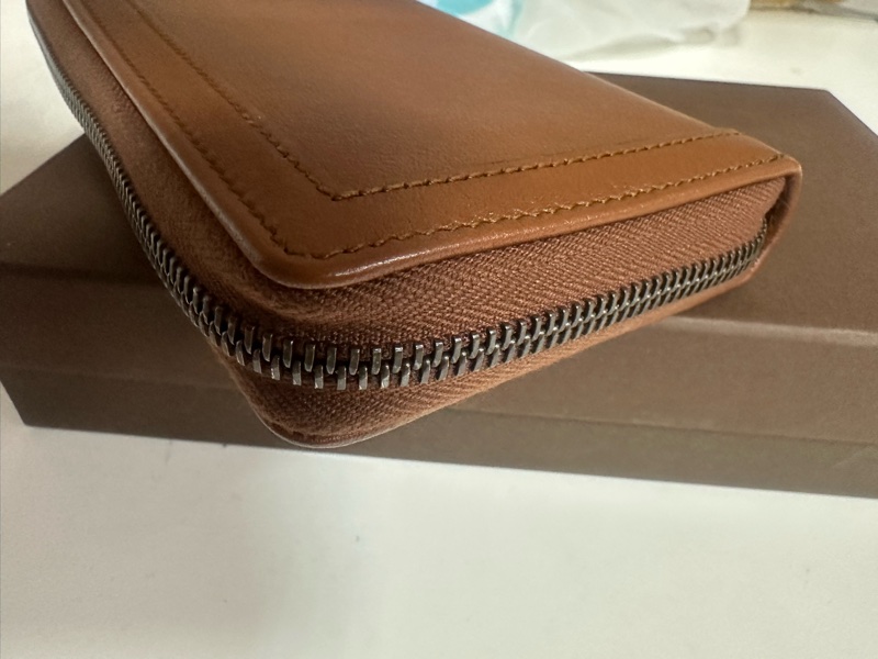 GUCCI竹節金扣拉鍊長夾-8