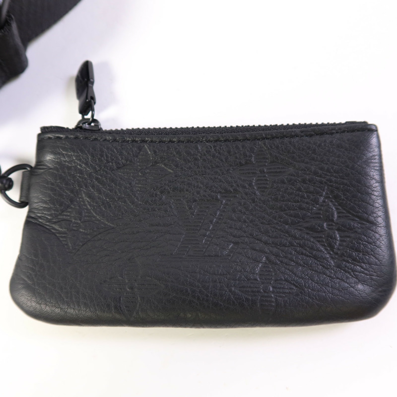 LOUIS VUITTON Monogram Shadow Trio Messenger肩背袋-11