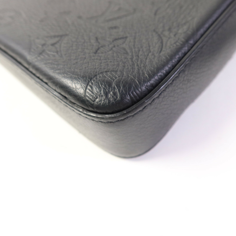 LOUIS VUITTON Monogram Shadow Trio Messenger肩背袋-15