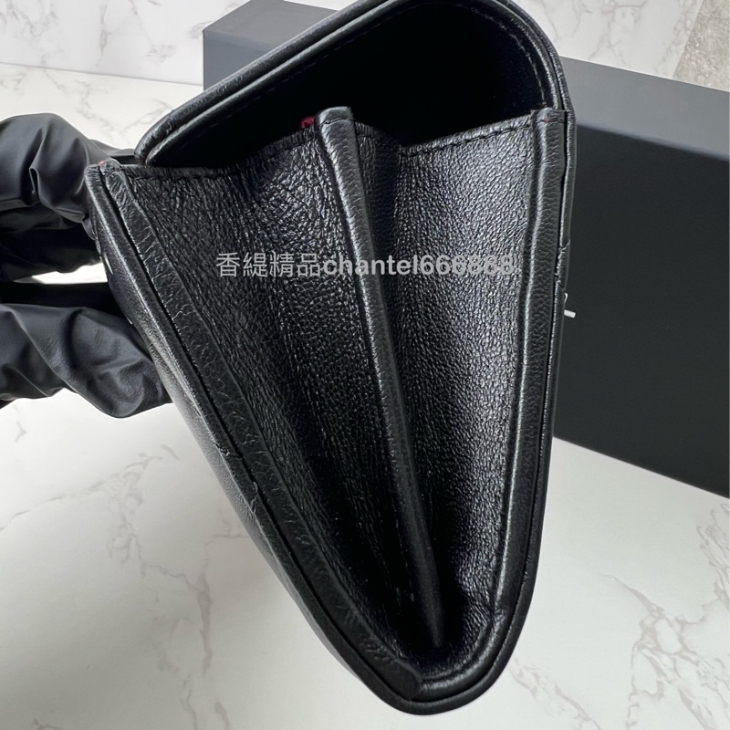 💗香緹國際精品💗 Chanel 19長夾 羊皮 極新 盒裝完整-7