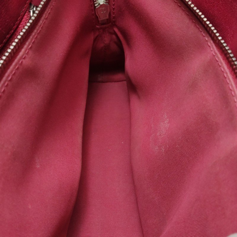 Chanel 羊皮 純色 菱格 絎縫 雙C Logo 單肩包-9