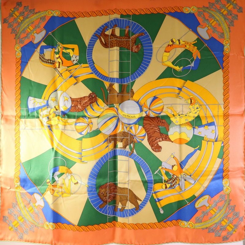 HERMES 絲質Scarf絲巾-2