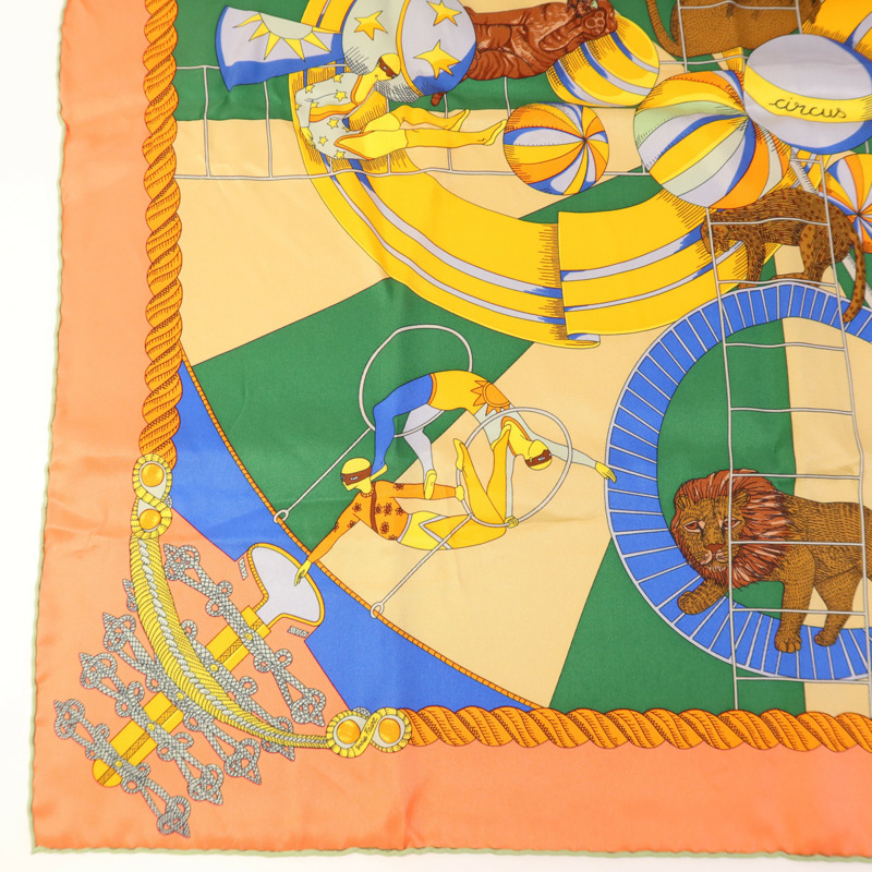 HERMES 絲質Scarf絲巾-6