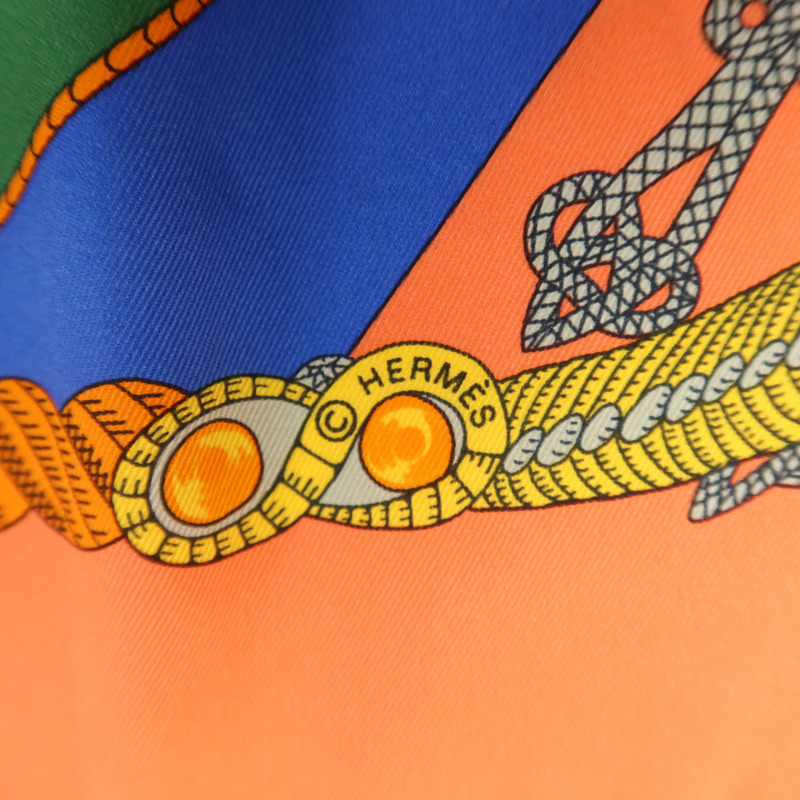 HERMES 絲質Scarf絲巾-8